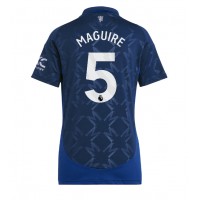 Dres Manchester United Harry Maguire #5 Gostujuci za Žensko 2024-25 Kratak Rukav